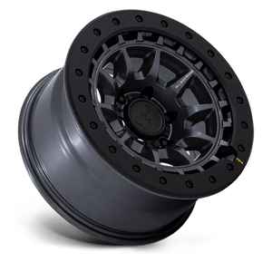 Black Rhino BR016 TUSK Matte Gunmetal 17x8.5 0 5x127mm 71.5mm - Wheelwiz