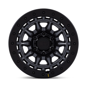 Black Rhino BR016 TUSK Matte Gunmetal 17x8.5 -10 6x139.7mm 106.1mm