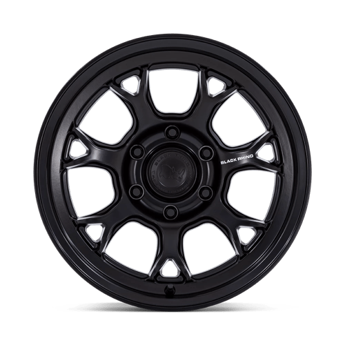 Black Rhino BR017 ETOSHA Matte Black 17x8.5 +12 6x139.7mm 106.1mm - Wheelwiz