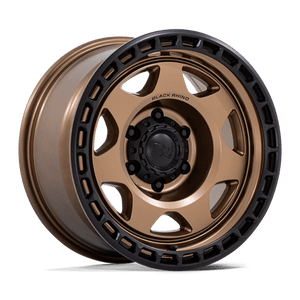 Black Rhino BR018 VOYAGER Matte Bronze W/ M-black Lip 17x8.5 -10 5x127mm 71.5mm