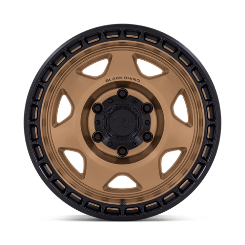 Black Rhino BR018 VOYAGER Matte Bronze W/ M-black Lip 17x8.5 0 6x139.7mm 106.1mm - Wheelwiz