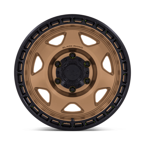 Black Rhino BR018 VOYAGER Matte Bronze W/ M-black Lip 17x8.5 -10 6x135mm 87.1mm - Wheelwiz