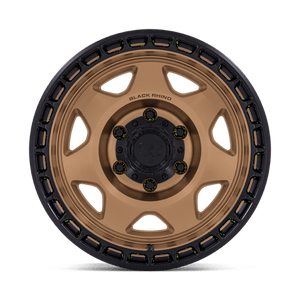 Black Rhino BR018 VOYAGER Matte Bronze W/ M-black Lip 17x8.5 -10 6x135mm 87.1mm - Wheelwiz