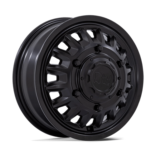 Black Rhino BR019 ALISO DUALLY Matte Black 16x6 +110 6x205mm 161mm - Wheelwiz