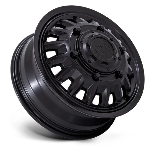 Black Rhino BR019 ALISO DUALLY Matte Black 16x6 +110 6x205mm 161mm - Wheelwiz