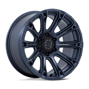 Black Rhino BR020 DIAMONDBACK Metallic Blue 17x8.5 +25 6x114.3mm 66.1mm - Wheelwiz
