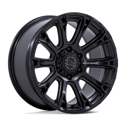 Black Rhino BR020 DIAMONDBACK Matte Black 18x9 +12 5x114.3mm 72.6mm - Wheelwiz