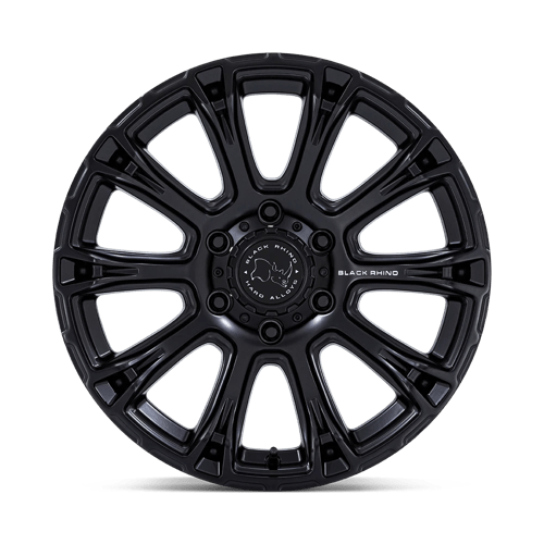 Black Rhino BR020 DIAMONDBACK Matte Black 17x8.5 +25 5x114.3mm 72.6mm - Wheelwiz