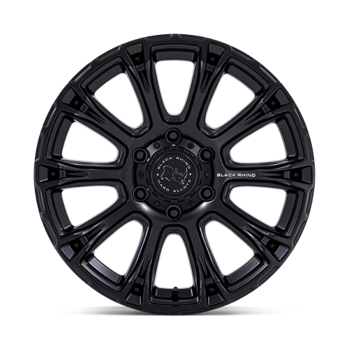 Black Rhino BR020 DIAMONDBACK Matte Black 17x8.5 +25 6x114.3mm 66.1mm - Wheelwiz