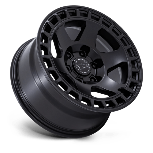 Black Rhino BR022 BAHARI Matte Black 17x8.5 +25 5x127mm 71.5mm - Wheelwiz