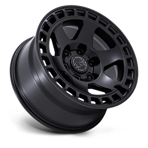 Black Rhino BR022 BAHARI Matte Black 17x8.5 0 5x127mm 71.5mm - Wheelwiz