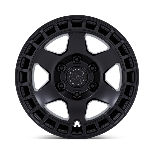 Black Rhino BR022 BAHARI Matte Black 17x8.5 -10 6x139.7mm 106.1mm - Wheelwiz