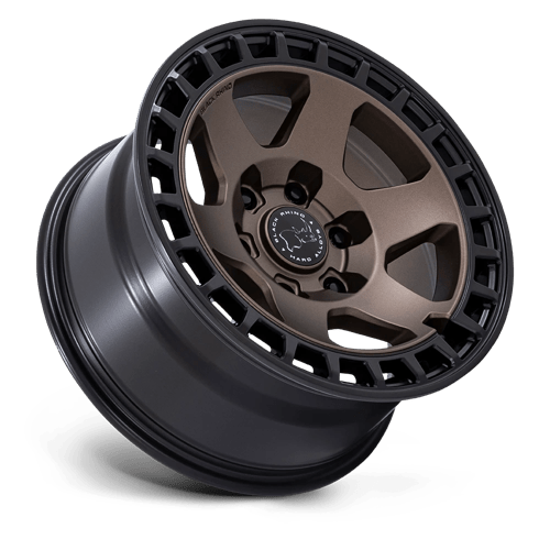 Black Rhino BR022 BAHARI Burnt Bronze W/ Matte Blk-lp 17x9 +40 6x135mm 87.1mm
