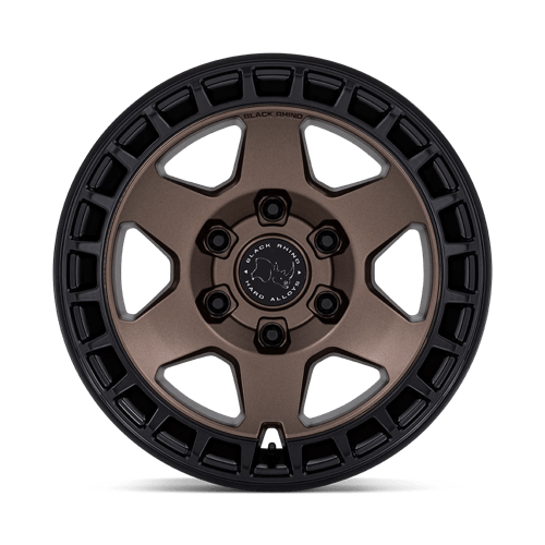 Black Rhino BR022 BAHARI Burnt Bronze W/ Matte Blk-lp 17x8.5 +25 5x127mm 71.5mm