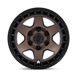 Black Rhino BR022 BAHARI Burnt Bronze W/ Matte Blk-lp 17x8.5 +25 5x114.3mm 72.6mm