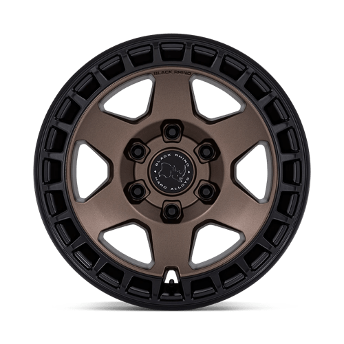 Black Rhino BR022 BAHARI Burnt Bronze W/ Matte Blk-lp 17x8.5 0 6x139.7mm 106.1mm - Wheelwiz