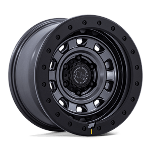 Black Rhino BR023 XPLORER Matte Gunmetal W/ Matte Blk-lp 17x9 +12 6x114.3mm 66.1mm