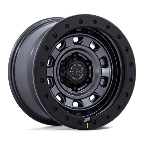 Black Rhino BR023 XPLORER Matte Gunmetal W/ Matte Blk-lp 17x9 +1 5x127mm 71.5mm