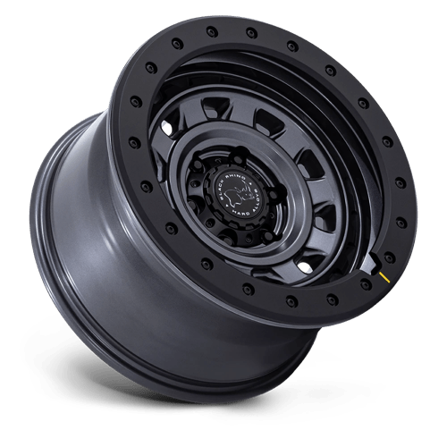 Black Rhino BR023 XPLORER Matte Gunmetal W/ Matte Blk-lp 17x9 +12 5x127mm 71.5mm - Wheelwiz