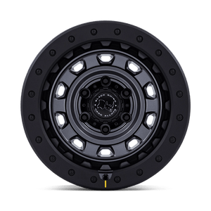 Black Rhino BR023 XPLORER Matte Gunmetal W/ Matte Blk-lp 17x9 +12 6x114.3mm 66.1mm