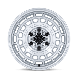 Black Rhino BR024 AWOL Silver W/ Machined Face 20x8.5 +25 6x135mm 87.1mm