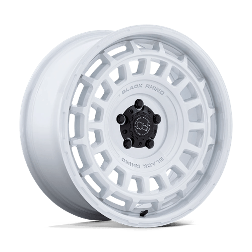Black Rhino BR024 AWOL Gloss White 17x8.5 -10 6x139.7mm 106.1mm - Wheelwiz