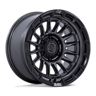 Black Rhino BR025 RIVAL Matte Gunmetal W/ Matte Blk-lp 17x9 -12 5x127mm 71.5mm
