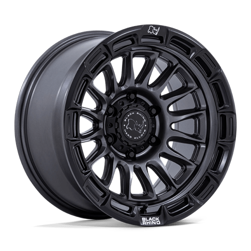 Black Rhino BR025 RIVAL Matte Gunmetal W/ Matte Blk-lp 17x9 -12 6x135mm 87.1mm