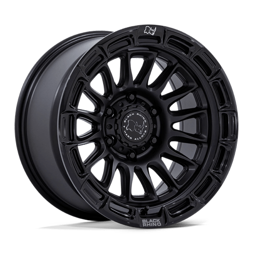 Black Rhino BR025 RIVAL Matte Black W/ Gloss Blk-lp 17x9 -12 6x139.7mm 106.1mm
