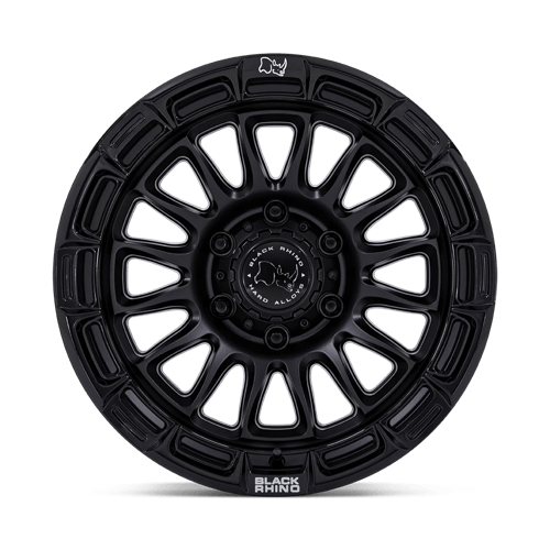 Black Rhino BR025 RIVAL Matte Black W/ Gloss Blk-lp 17x8.5 +10 5x127mm 71.5mm