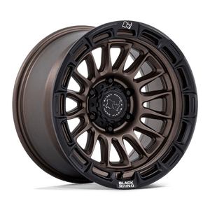 Black Rhino BR025 RIVAL Burnt Bronze W/ Matte Blk-lp 17x9 +1 6x139.7mm 106.1mm