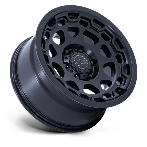 Black Rhino BR026 CONGO Matte Black 17x8.5 +25 5x114.3mm 72.6mm - Wheelwiz