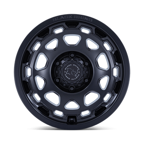 Black Rhino BR026 CONGO Matte Black 17x8.5 +25 6x139.7mm 106.1mm - Wheelwiz