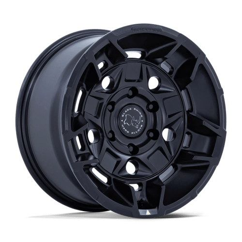 Black Rhino BR028 GUARD Matte Black 17x8.5 0 6x139.7mm 106.1mm - Wheelwiz