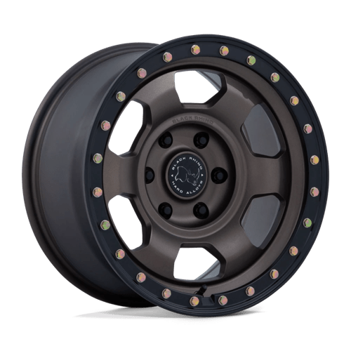 Black Rhino BR029 TROOPER Burnt Bronze W/ Matte Blk-lp 17x8.5 +25 5x130mm 71.6mm - Wheelwiz