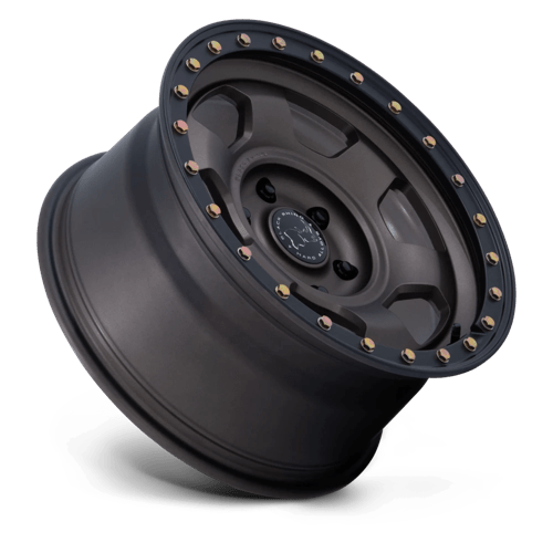 Black Rhino BR029 TROOPER Burnt Bronze W/ Matte Blk-lp 17x8.5 +25 6x139.7mm 106.1mm - Wheelwiz