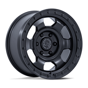 Black Rhino BR029 TROOPER Matte Black 17x8.5 -10 6x139.7mm 106.1mm - Wheelwiz