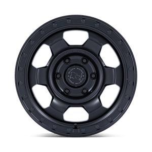 Black Rhino BR029 TROOPER Matte Black 17x8.5 +25 6x139.7mm 106.1mm - Wheelwiz