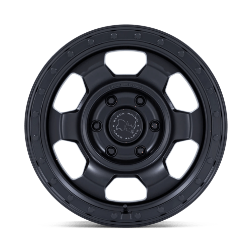 Black Rhino BR029 TROOPER Matte Black 17x8.5 -10 6x139.7mm 106.1mm - Wheelwiz