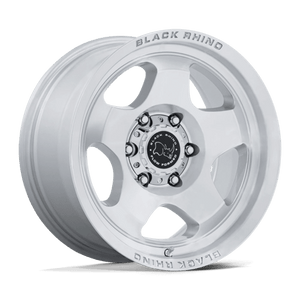 Black Rhino BR031 SOL Gloss Silver W/ Machined Face 17x9 +12 6x135mm 87.1mm - Wheelwiz
