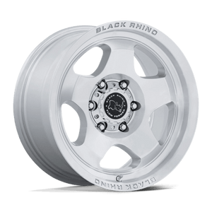 Black Rhino BR031 SOL Gloss Silver W/ Machined Face 17x8 +20 6x139.7mm 106.1mm - Wheelwiz