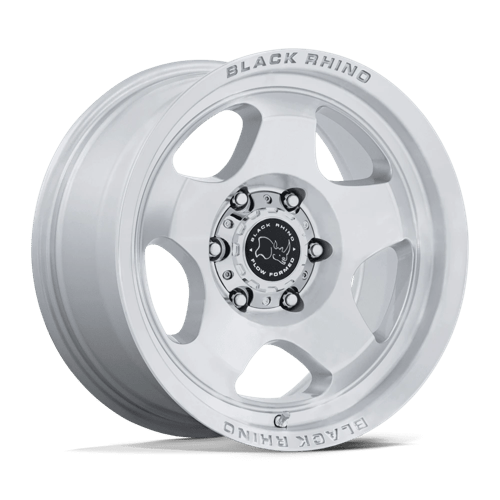 Black Rhino BR031 SOL Gloss Silver W/ Machined Face 17x9 +12 5x114.3mm 72.6mm - Wheelwiz