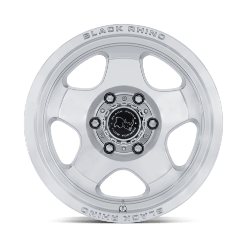 Black Rhino BR031 SOL Gloss Silver W/ Machined Face 17x8 +30 6x139.7mm 106.1mm - Wheelwiz