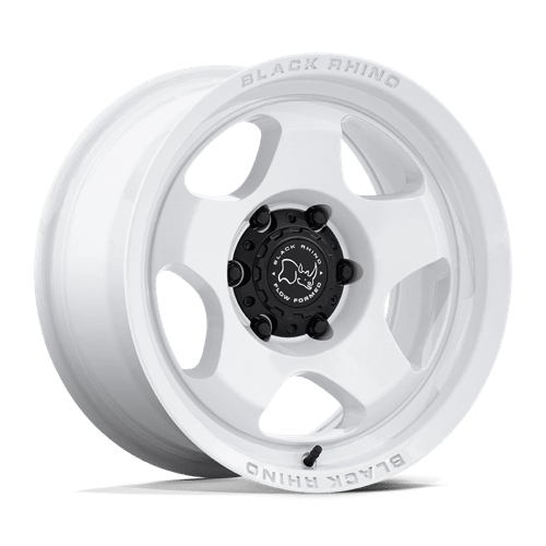 Black Rhino BR031 SOL Gloss White 17x8.5 0 6x135mm 87.1mm - Wheelwiz