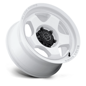 Black Rhino BR031 SOL Gloss White 17x8.5 0 6x139.7mm 106.1mm - Wheelwiz