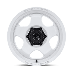 Black Rhino BR031 SOL Gloss White 17x8 +30 5x112mm 66.6mm - Wheelwiz