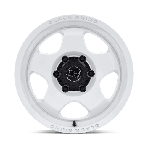 Black Rhino BR031 SOL Gloss White 17x8.5 0 5x127mm 71.5mm - Wheelwiz