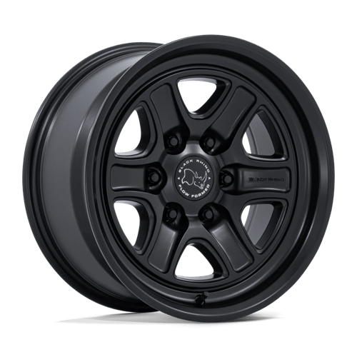 Black Rhino BR032 ECHO Matte Black 17x8.5 +25 6x135mm 87.1mm - Wheelwiz