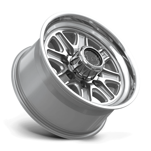 Black Rhino BR032 ECHO Gloss Silver W/ Machined Face 18x9 +12 8x170mm 125.1mm - Wheelwiz
