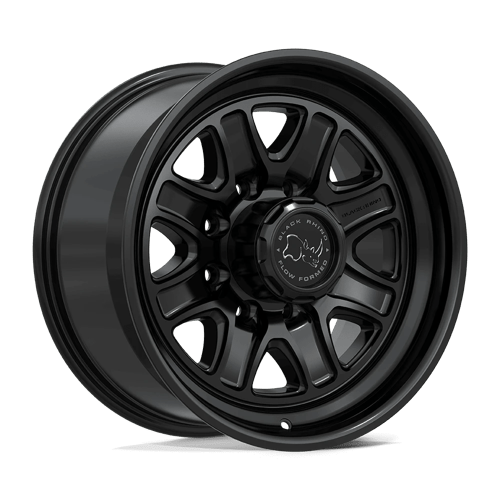 Black Rhino BR032 ECHO Matte Black 18x9 +12 8x180mm 124.2mm - Wheelwiz